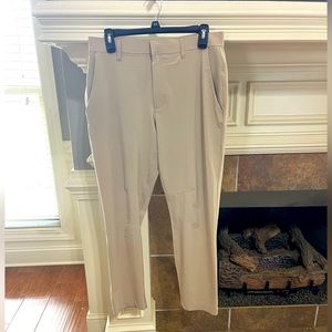 Fabletics The Only Pant Tan / Twill Mens XS Shorter Length (SOLD OUT ONLINE!)